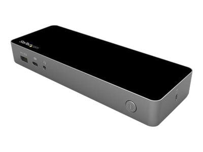 StarTech.com USB-C- och USB-A-dockningsstation - hybrid universell dockningsstation för bärbar dator med dubbelskärm för 4K vid 60 Hz samt HDMI och...