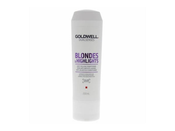Goldwell Dualsenses Blondes & Highlights nøytraliserende balsam for blondt og fremhevet hår 200 ml