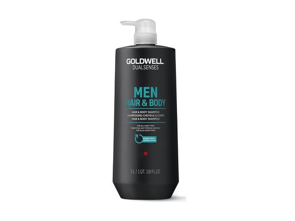 GOLDWELL Dualsenses Men schampo för hår & kropp 1000 ml