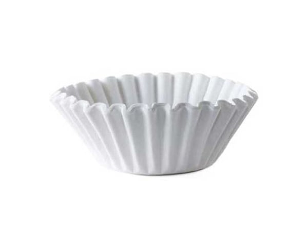 Kaffefilter skålfilter 250/84 hvid - (1000 stk.)