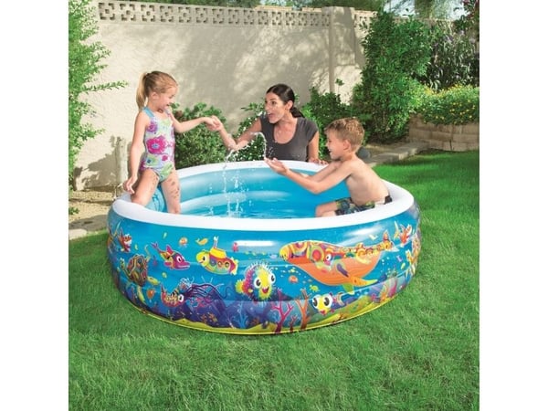 Bestway 51121, Flerfarget, Vinyl, 6 år, Mønster, 400 l, 152 cm