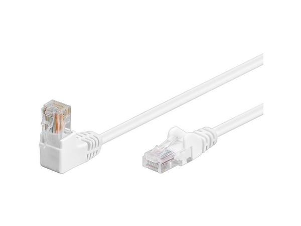 Goobay 94167, 10 m, Cat5e, U/UTP (UTP), RJ-45, RJ-45, Valkoinen