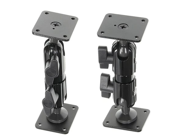 Brodit Standard Duty Pidestal Mount - Komponenter for montering (sokkelmontering) - aluminium - svart - overflatemonterbar