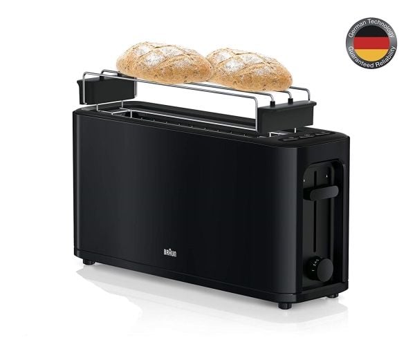 Braun PurEase HT3110BK - Brødrister - 1 Spor - svart