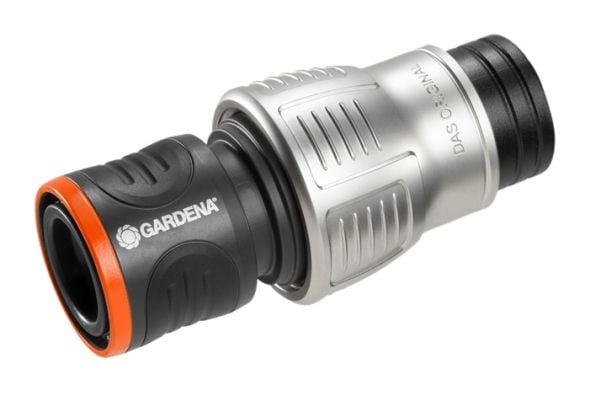 Gardena Premium slangekobling med vannstopp 3/4"