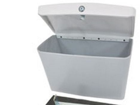 Ergotron StyleView Storage Bin - Monteringskomponent (brakett, boks) - grå