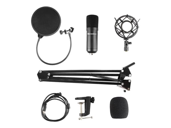 Sandberg EsportsEquipment Streamer USB-mikrofonsett - Mikrofon - USB