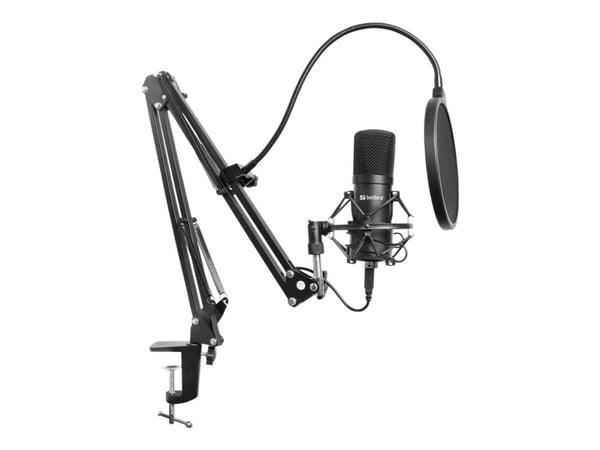 Sandberg EsportsEquipment Streamer USB-mikrofonsett - Mikrofon - USB
