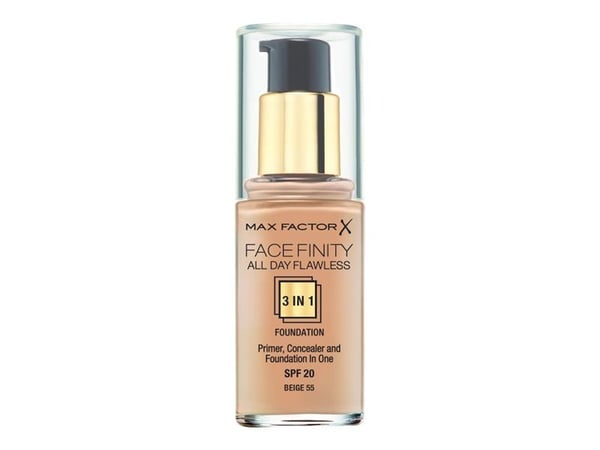 MAX FACTOR FACEFINITY 3-i-1 Foundation No. 55 30 ml