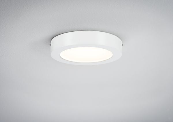 Paulmann Lunar, Rund, Overflatemontert, Hvit, Aluminium, II, 13,5 W