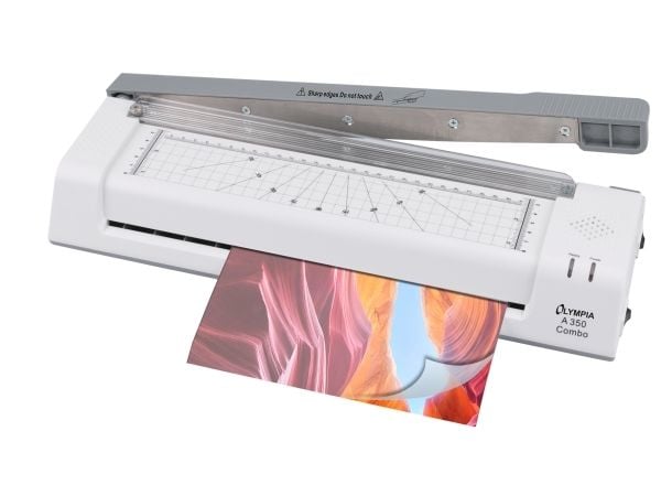 Olympia A 350 Combo - Laminator - kald- eller varmlaminator - pose - 33 cm