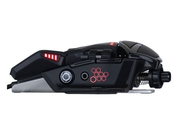 Mad Catz R.A.T.6+ - Mus - optisk - 11 knapper - kablet - USB - svart