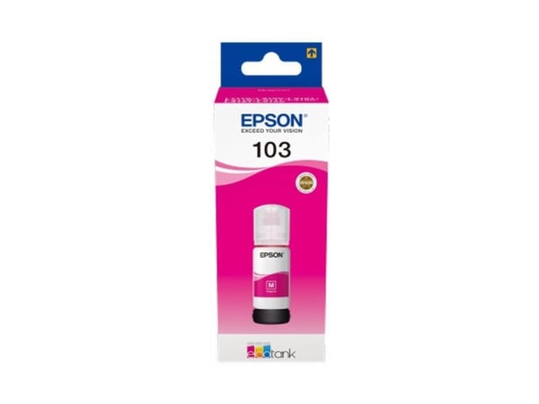 Epson 103, Alkuperäinen, Magenta, Epson, L1110, L1110 CIS, L1110 MEAF, L3100 CIS, L3101 CIS, L3110, L3110 CIS, L3110 MEAF, L3111, L3111..., 70 ml, ...
