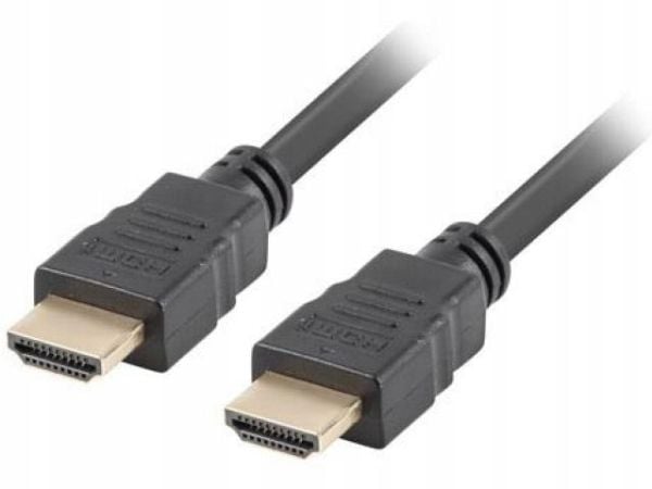 Lanberg - Hög hastighet - HDMI-kabel med Ethernet - HDMI hane till HDMI hane - 20 m - svart - stöd för 4K