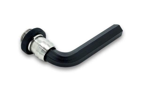 EK Water Blocks EK-HFB, Klemmer, EPDM (pakning), PVC, Silikon, Sort, 1/4", Hunkjønn, Hunkjønn