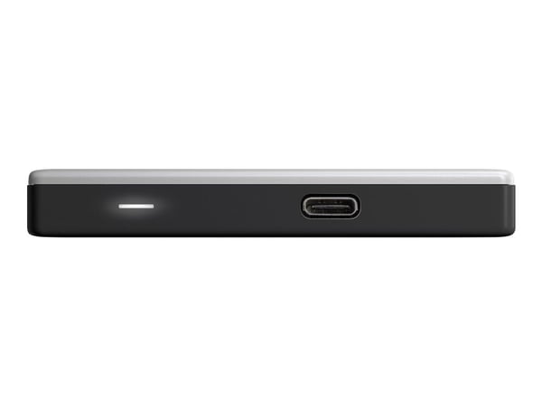 WD My Passport Ultra for Mac WDBKYJ0020BSL - Harddisk - kryptert - 2 TB - ekstern (bærbar) - USB 3.0 (USB-C kontakt) - 256-bit AES - sølv