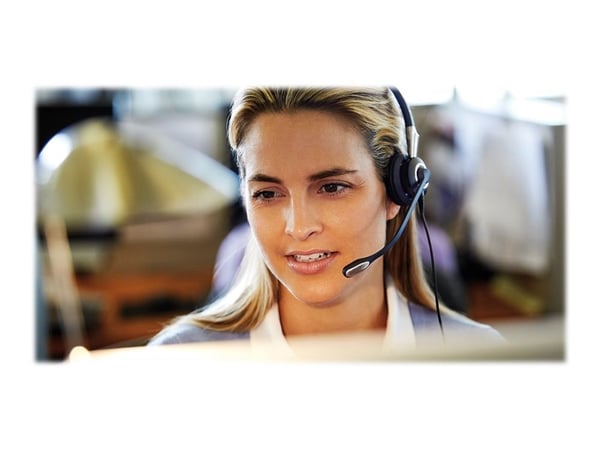Jabra BIZ 2400 II QD Mono NC 3 in1 - Hodesett - on-ear - konvertibel - kablet