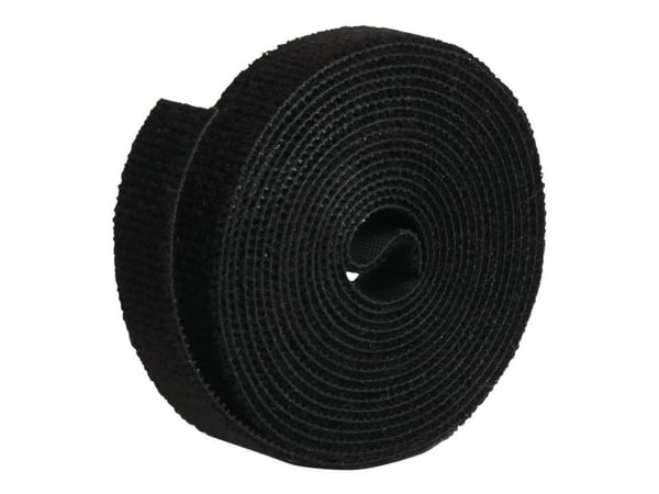 LTC ROLL STRAP - Kosketuskiinnitteinen hihna - musta