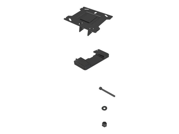 Multibrackets M Pro Series - Monteringskomponent (takplate, 2 takplatedeksler) - plastikk, stål - svart - takmonterbar