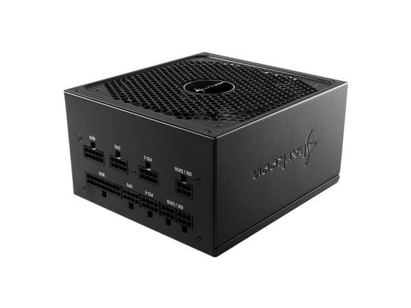 Sharkoon SilentStorm Cool Zero 650 - Strømforsyning (intern) - ATX12V 2.4 - 80 PLUS Gold - AC 110/230 V - 650 Watt - aktiv PFC - sort