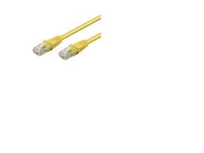 Goobay 68341, 10 m, Cat5e, U/UTP (UTP), RJ-45, RJ-45, Gult