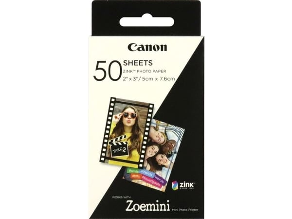 Canon 3215C002, 5x7.6 cm, 2x3", Valkoinen, 50 arkkia