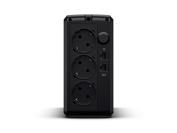 CyberPower UT Series UT650EG - UPS - AC 230 V - 360 watt - 650 VA - utgangskontakter: 3 - svart