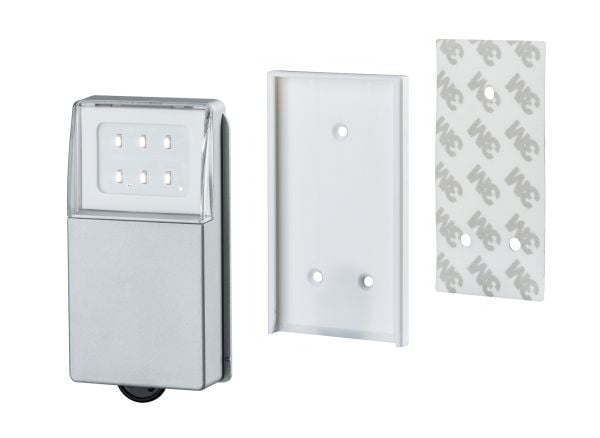 Paulmann SnapLED, Skap, Sølv, Plast, Rektangulær, III, LED