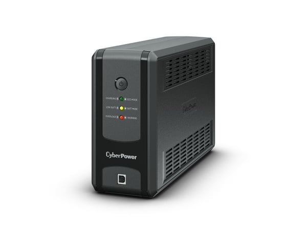 CyberPower UT Series UT850EG-FR - UPS - AC 230 V - 425 watt - 850 VA - enkeltfase - USB - utgangskontakter: 3 - Frankrike - svart