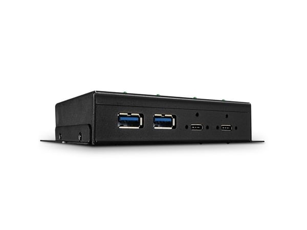 Lindy 43094, USB 3.2 Gen 2 (3.1 Gen 2) Type-C, USB 3.2 Gen 2 (3.1 Gen 2) Type-A, USB 3.2 Gen 2 (3.1 Gen 2) Type-C, 10000 Mbit/s, Svart, Metall, CE,...