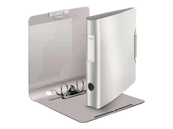 Leitz 180° Active Style - Ringperm - bokryggbredde: 65 mm - for A4 (210 x 297 mm) - kapasitet: 350 ark - arktisk hvitt