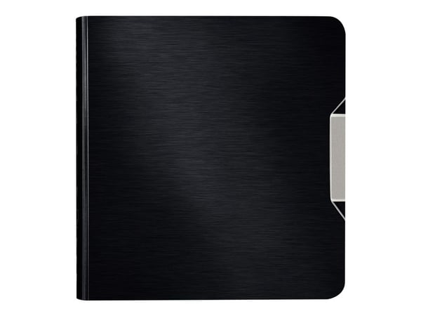 Leitz 180° Active Style - Ringpärm - ryggbredd: 65 mm - för A4 (210 x 297 mm) - kapacitet: 350 ark - svart satäng