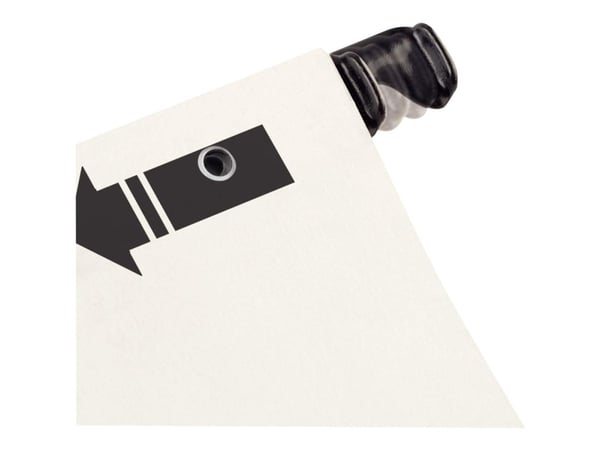 Leitz ALPHA Active - Hengefil - for A4 (210 x 297 mm) - med fliker - hvit