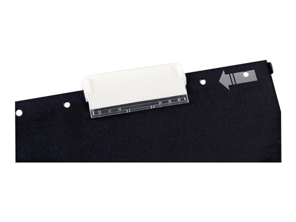 Leitz ALPHA Active - Hengefil - for A4 (210 x 297 mm) - med fliker - hvit