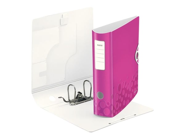 Leitz 180° Active WOW - Hevarmbuefil - bokryggbredde: 82 mm - for A4 (210 x 297 mm) - kapasitet: 500 ark