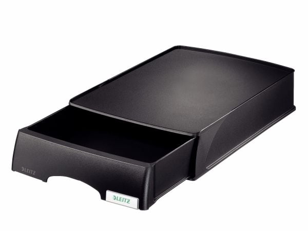 Leitz Plus - Brevbakke - for A4 (210 x 297 mm) - svart