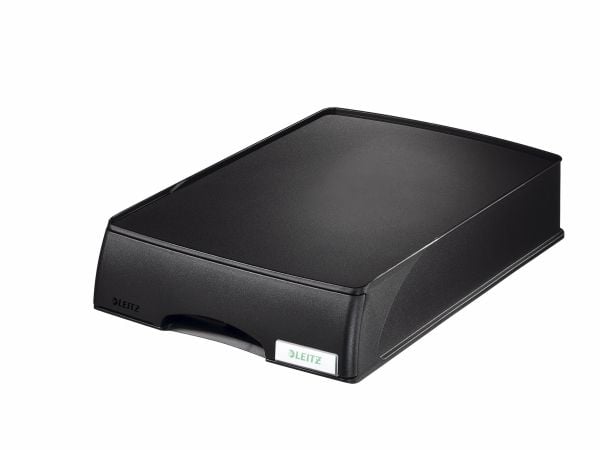 Leitz Plus - Brevbakke - for A4 (210 x 297 mm) - svart
