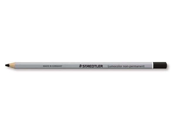 Blyant staedtler lumocolor, sort, pakke a 12 stk.
