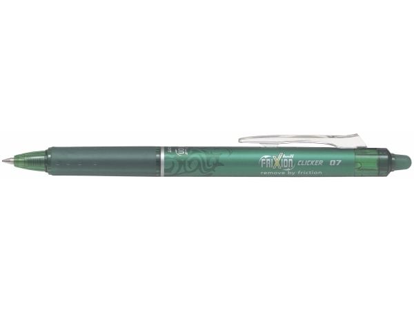 Rollerpen pilot frixion clicker, 0,7 mm, vihreä