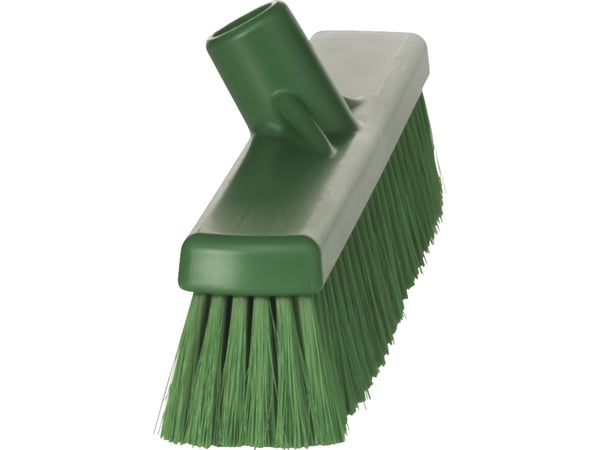 Sopborste Vikan, grön, polyester/PP/rostfritt stål, 41 cm