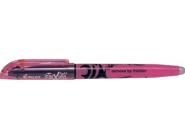 Pilot FriXion Light - Markeringspenn - rosa - 3.8 mm - med viskelær
