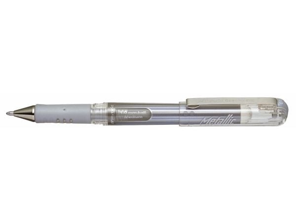 Rollerpen, Pentel Hybrid Gel, K230-ZO 1,0MM, silver