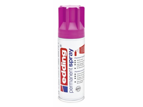 Edding Permanent Spray, 200 ml, Magenta, Matt, Sprayburk