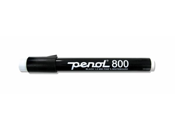Whiteboardmarker Penol 800 sort 1,5mm (stk.)