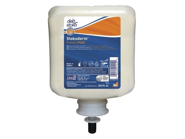 Hudcreme Stokoderm Protect PURE uden Parfume til Brug før arbejdet 1 ltr,1 ltr