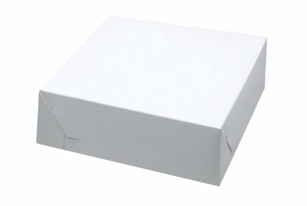 Fällbar matlåda str. 1 L150×B150×H45 mm vit papper, 500 st/fp