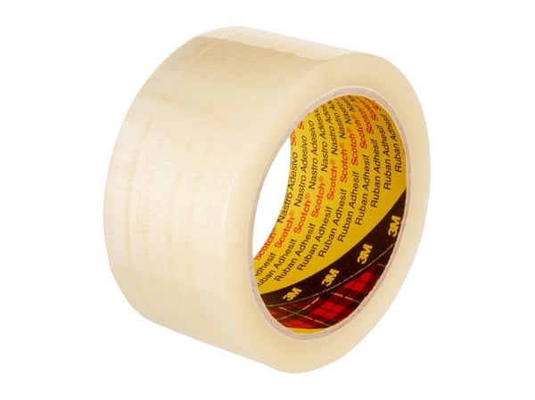 Emballasjetape 371 50mmx66m klar (6)