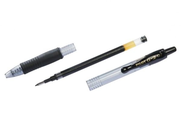 Gelpen Pilot blå 0,7mm BL-G2-7 (12 stk.)