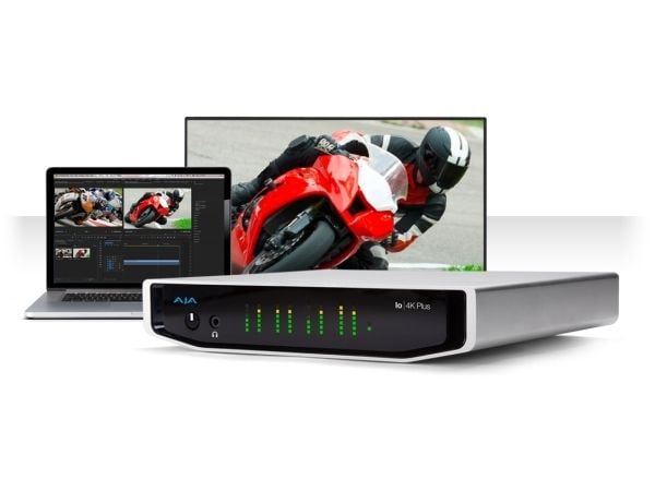 AJA Io 4K Plus, Thunderbolt, 10 - 20 V, 0 - 40 °C, -40 - 60 °C, 10 - 90%, 222 mm