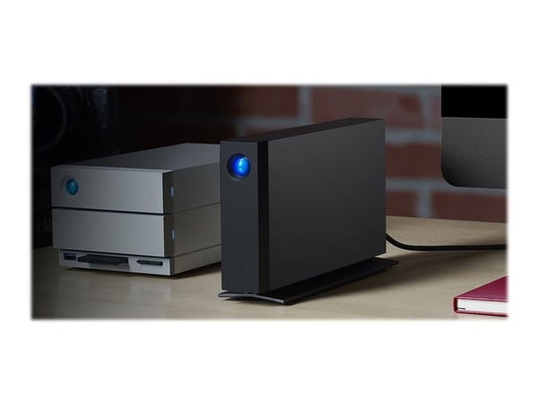 LaCie d2 Professional STHA10000800 - Hårddisk - 10 TB - extern (stationär) - USB 3.1 (USB-C stikforbindelse) - med Seagate Rescue Data Recovery